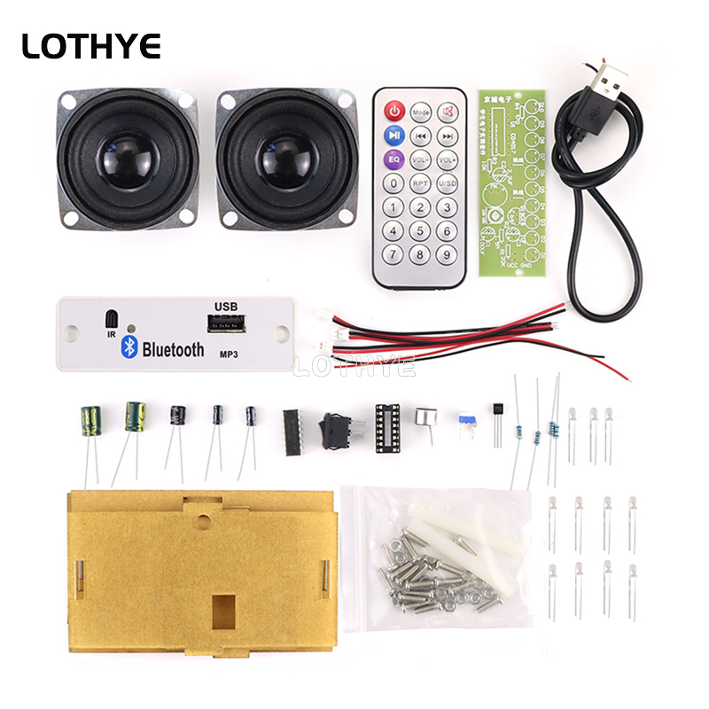 Diy Electronics Project Kit - ミニアンプオーディオ Bluetooth 3W*2 スピーカー製作キット DIY 電子キット