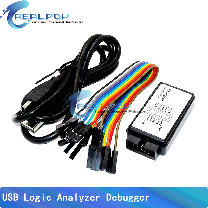 USB ロジックアナライザ 24MHz 8 チャンネル 24 - Logic Analyzer Usb のレビューと価格