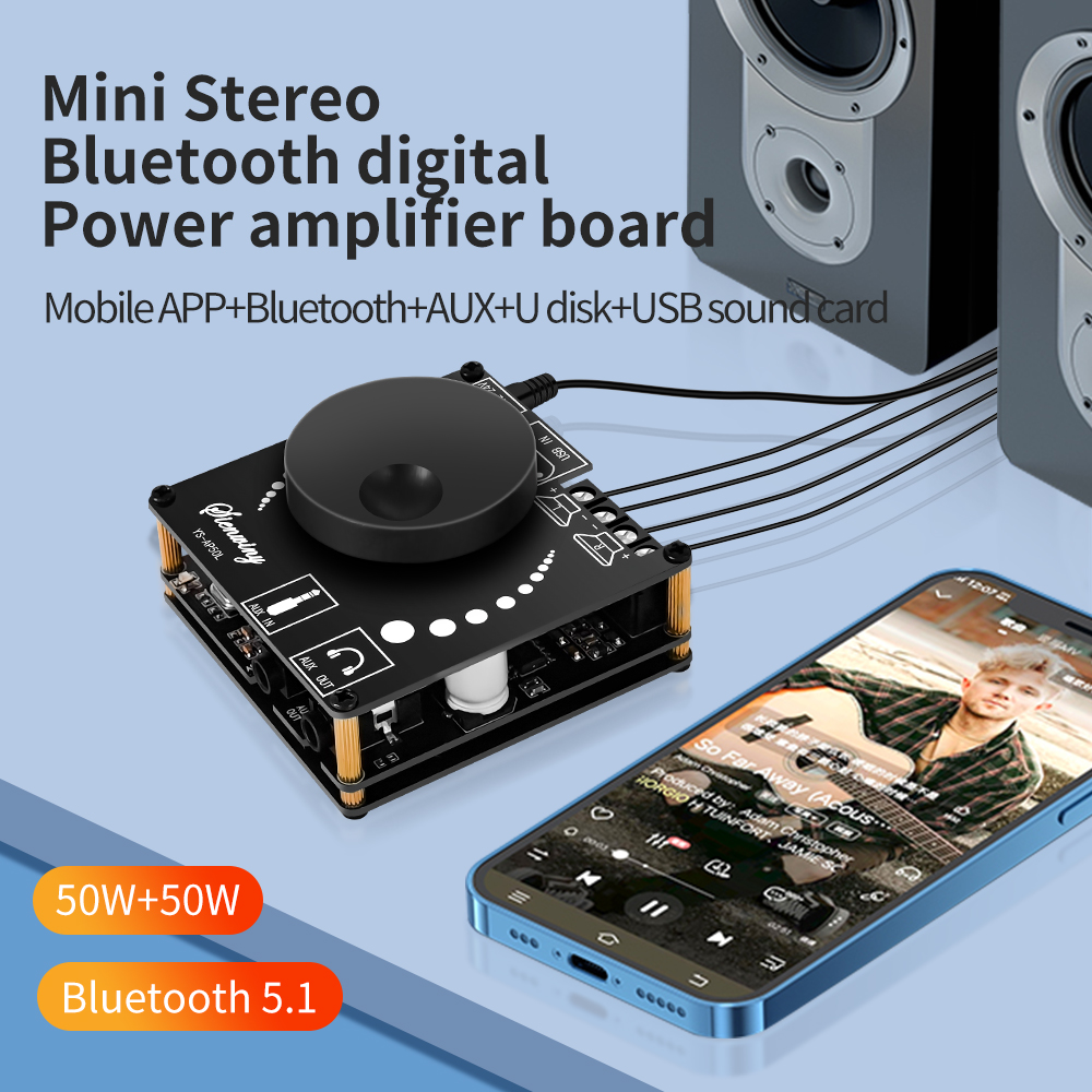 DIYオーディオ改造モジュール 50W×2 ミニデジタルステ - Diy Audio Electronics Kit のレビューと価格